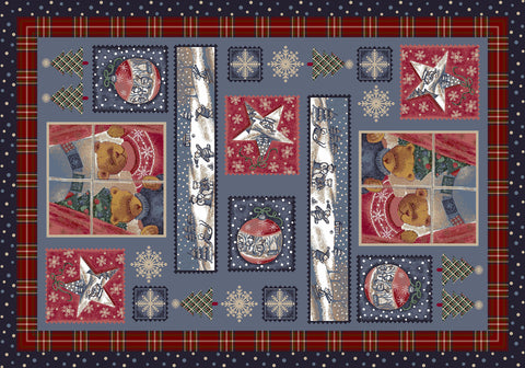 Holiday Christmas Cuddles Rug