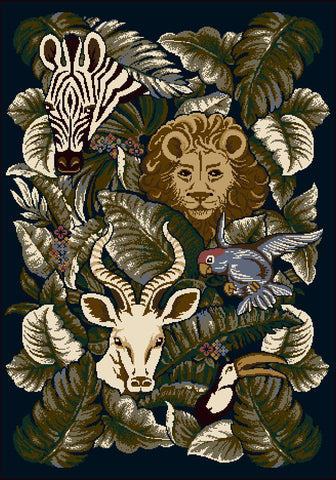 Seasonal Jungle Jam Rug