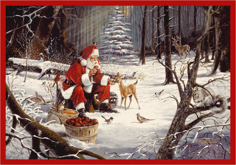 Holiday Christmas Party Rug