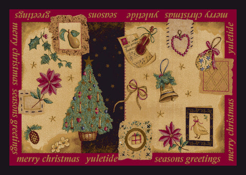 Holiday Yuletide Rug