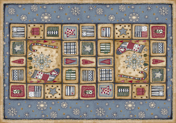 Holiday Patch Of Snow Rug