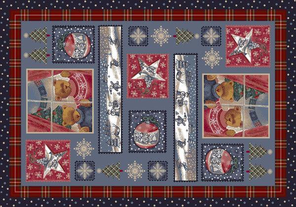 Holiday Christmas Cuddles Rug