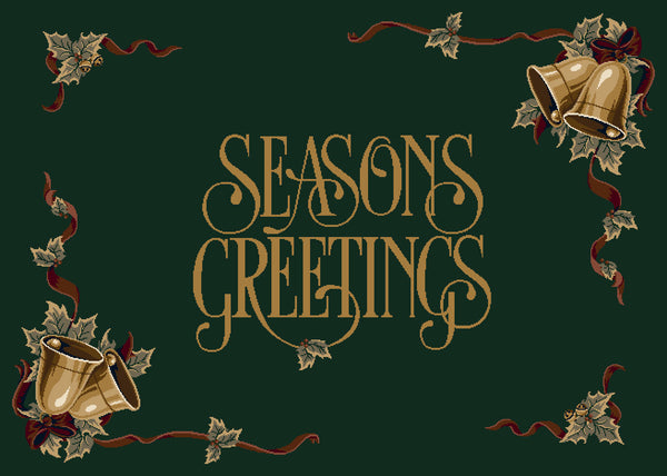 Holiday Season's Greetings Rug