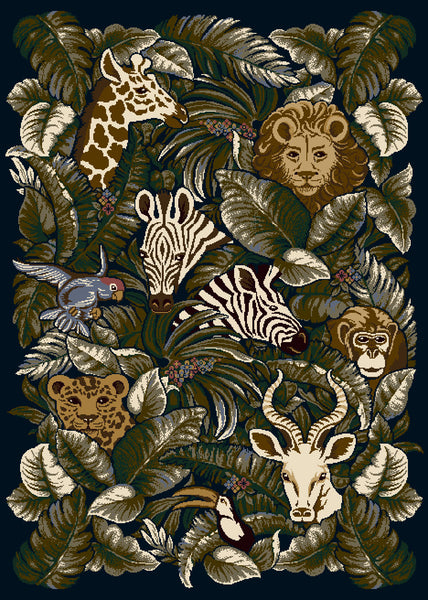 Seasonal Jungle Jam Rug