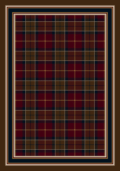 Milliken Design Center Magee Plaid Rug