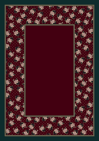 Milliken Design Center Rambling Rose Rug
