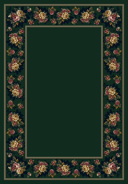 Milliken Design Center Floral Lace Rug