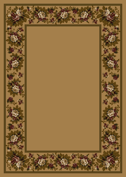 Milliken Design Center Floral Lace Rug