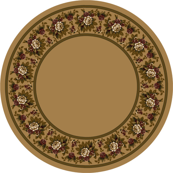 Milliken Design Center Floral Lace Rug