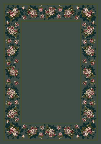 Milliken Design Center Floral Lace Rug