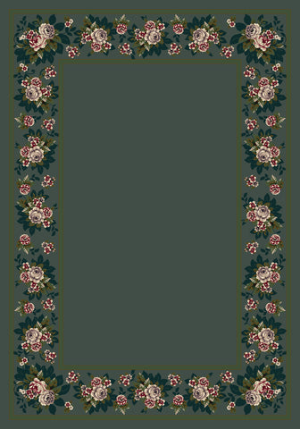 Milliken Design Center Floral Lace Rug
