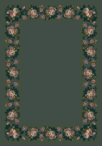 Milliken Design Center Floral Lace Rug