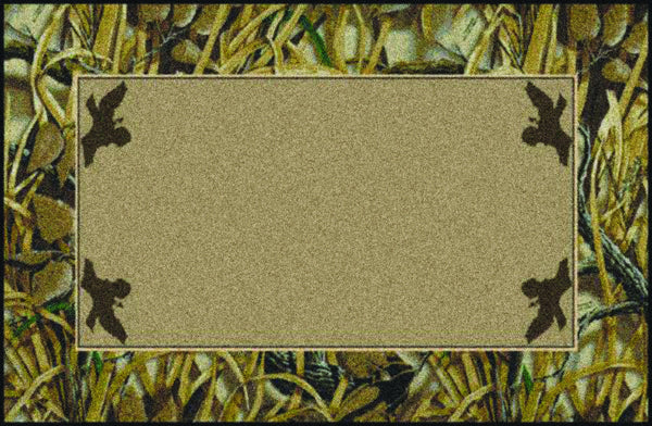 Realtree Wetlands Solid Center Rug