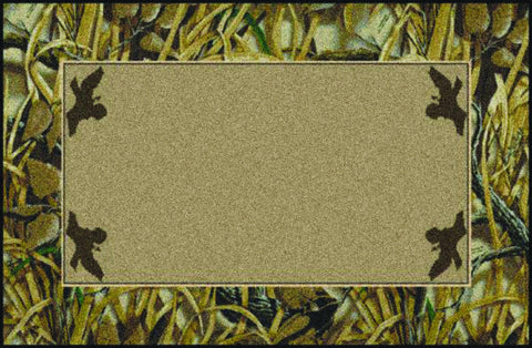 Realtree Wetlands Solid Center Rug