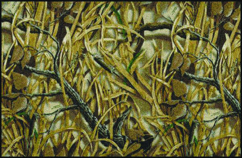 Realtree Wetlands Solid Camo Rug