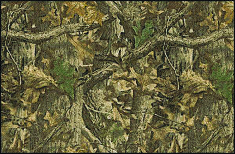 Realtree Timber Solid Camo Rug