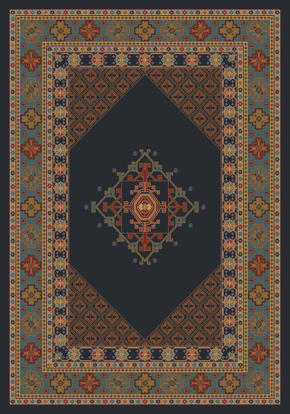 Kashmiran Pastiche Terkan Rug