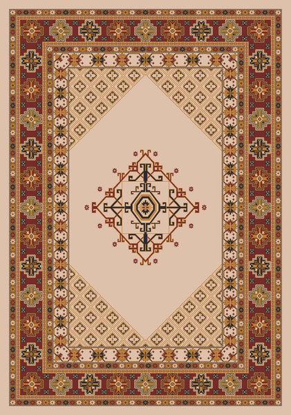 Kashmiran Pastiche Terkan Rug