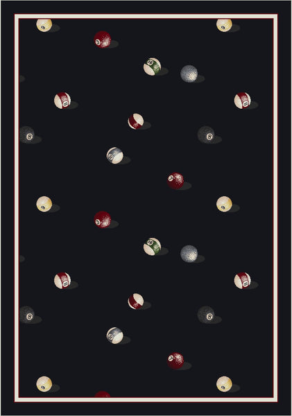 Theme Rugs 2 Billiards Field Rug