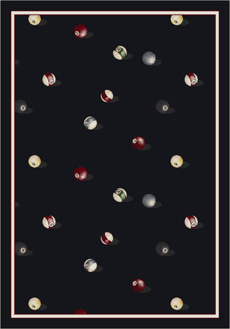Theme Rugs 2 Billiards Field Rug