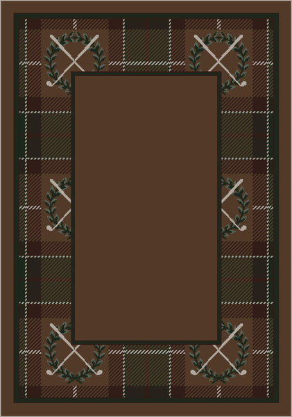 Theme Rugs 2 Country Club Border Rug