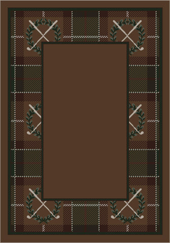 Theme Rugs 2 Country Club Border Rug