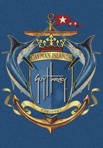 Guy Harvey GH Crest Rug