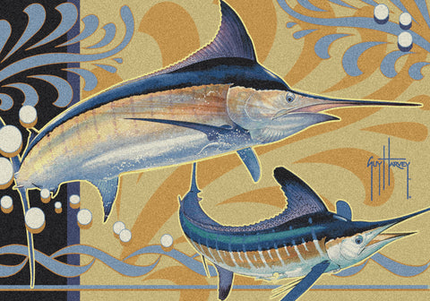 Guy Harvey Marlin Modern Rug