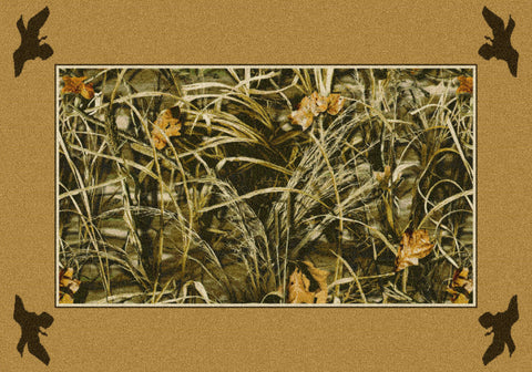 Realtree Max 4 Solid Border Rug