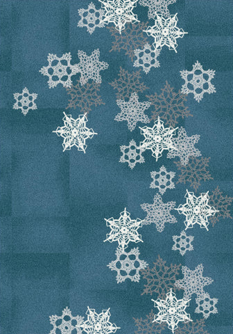 Holiday Snowfall Rug