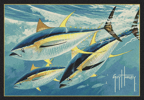 Guy Harvey Yellow Fin Tuna Rug